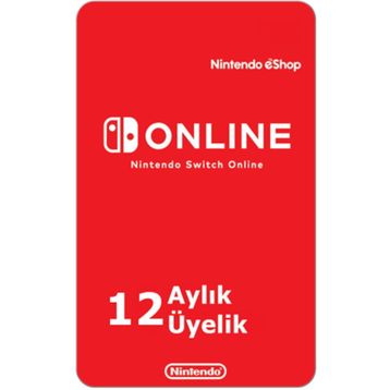 Nintendo Switch 12 Aylık Online Üyelik