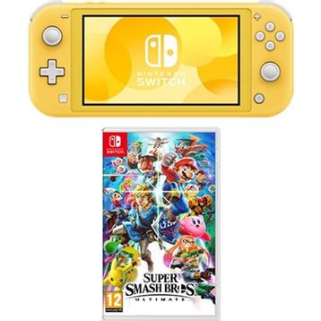 Nintendo Switch Lite Sarı + Super Smash Bros Ultimate
