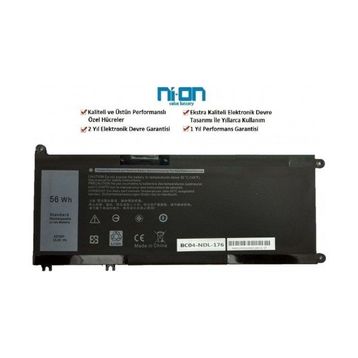 Nion Dell Latitude 3500 Notebook Bataryası