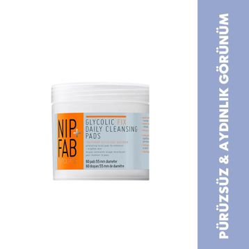 Nip+Fab Glycolic 60S Fix Yüz Pedi