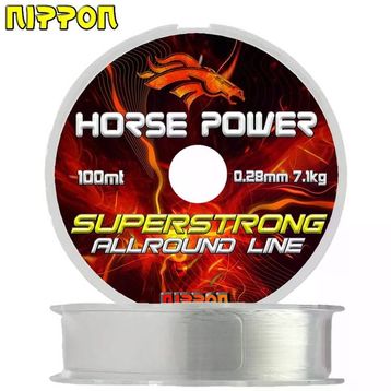 Nippon Horse Power 100 mt Beyaz 0,45 mm Olta Misinası
