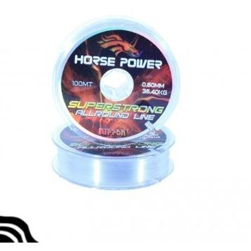 Nippon Horse Power 100 mt Beyaz 0,45 mm Olta Misinası
