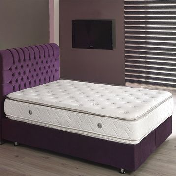 Niron Dream 140x190 cm Çift Ped'li Ergonomik Çift Kişilik Yatak