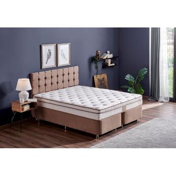 Niron Helen Full Ortopedik Aleo Vera Kumaşlı 140x190 cm Yatak
