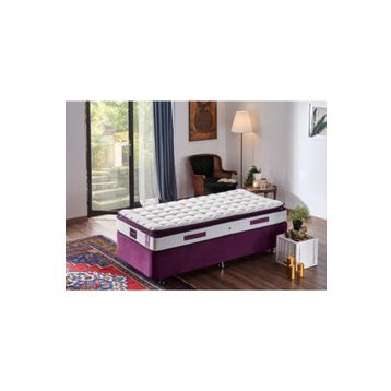 Niron Purple 100x200 Tek Kişilik Pedli Yaylı Yatak