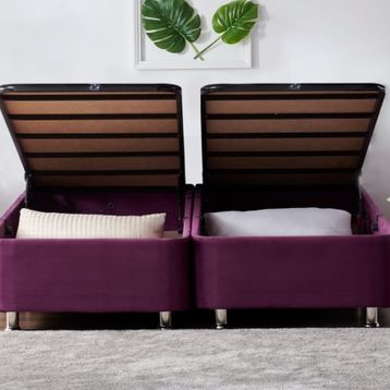 Niron Purple Çift Kişilik Baza