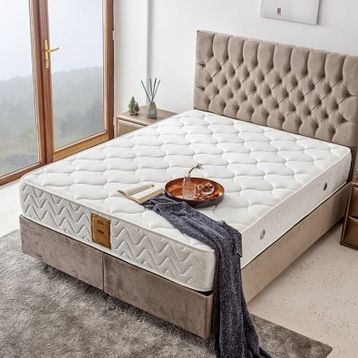 Niron Relax 200x200 cm Lüks Ergonomik Çift Kişilik Yatak