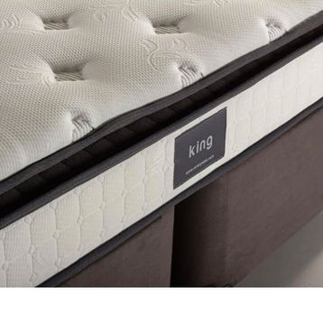 Niron Yatak King 100x200 cm Tek Kişilik Tam Ergonomik Pedli Lüks Yatak