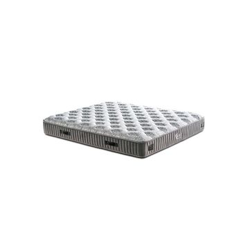Niron Yatak Line Visco 140x190 cm Çift Kişilik 28 cm Visco Süngerli Yaylı Lüks Orta Sert Koyu Gri Yatak