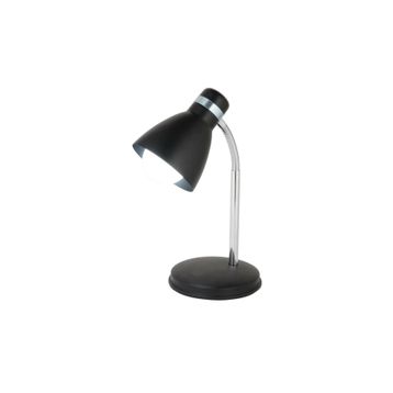 Nisa Luce Modern Krom Spiralli Siyah Masa Lambası