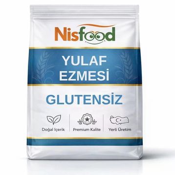 NisFood 1 kg Glutensiz Yulaf Ezmesi
