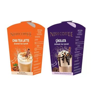 Nish 250 gr Chai Tea Latte + 250 gr Çikolata Aromalı Toz İçecek