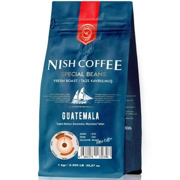 Nish Kahve 1 kg Nish Guatemala Çekirdek Kahve