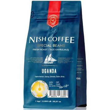 Nish Uganda Bugisu 1 kg Filtre Kahve