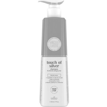 Nishlady Touch of Silver Dore Yok Edici Açık Sarı Gri ve Beyaz Saçlara Yönelik 503 ml Şampuan