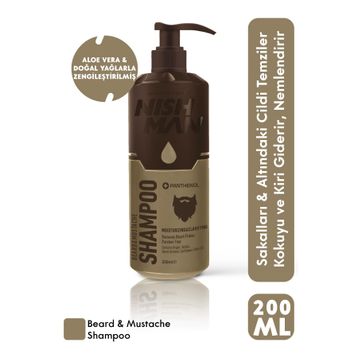 Nıshman 200 ml Kepeklenme ve Kabuklanmalara Yönelik Sakal Şampuanı