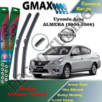 Nissan Almera 2000-2006 Silecek Takımı