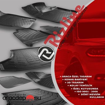 Nissan Juke 3D Havuzlu Paspas
