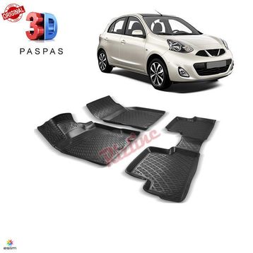 Nissan Micra 3D Havuzlu Paspas