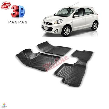 Nissan Micra 3D Havuzlu Paspas