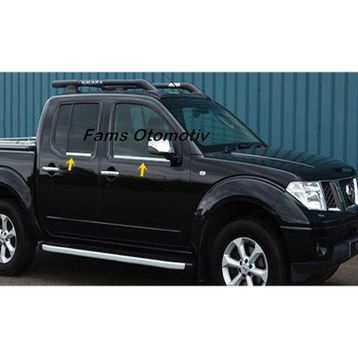 Nissan Navara 2006-2015 Krom Cam Çıtası