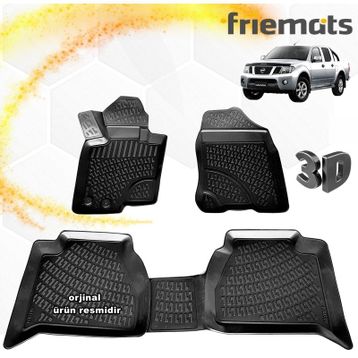 Nissan Navara 3D Havuzlu Paspas