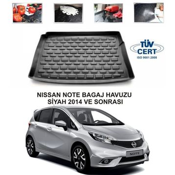 Nissan Note 2014 Sonrası 3d Bagaj Havuzu