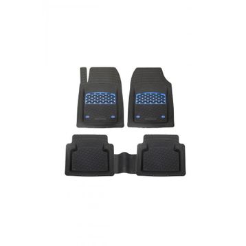 Nissan Qashqai 2006 2013 Krom Mavi Derin Havuzlu Oto Paspas