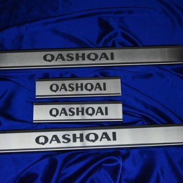 Nissan Qashqai 2007-2014 4 Parça Krom Kapı Eşiği