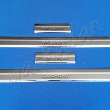 Nissan Qashqai 2007-2014 4 Parça Krom Kapı Eşiği