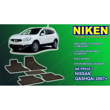 Nıssan Qashqai 2007-2014 Paspas