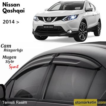 Nissan Qashqai 2008-2013 Mugen Cam Rüzgarlığı