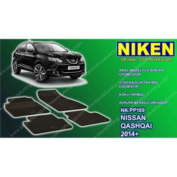 Nissan Qashqai 2014 Sonrası Paspas