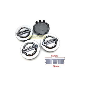 Nissan Qashqai Juke Gri 48 - 54 mm Jant Göbeği