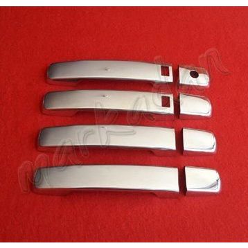 Nissan Qashqai Sensörlü 2007 2014 Paslanmaz Çelik 4 Kapı Krom Kapı Kolu