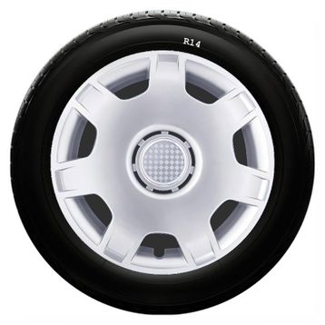 Nissan SKS-SJS 205 14 İnç 4 Adet Kırılmaz Jant Kapağı