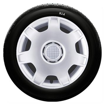 Nissan SKS-SJS 205 14 İnç 4 Adet Kırılmaz Jant Kapağı