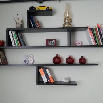 Nitelik Mobilya Line Mdf Kitaplık Raf