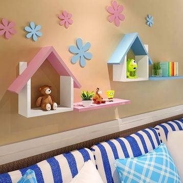 Nitelik Mobilya Mini Home 3 Lake Duvar Rafı