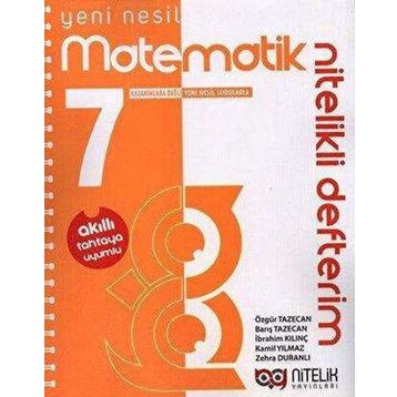 Nitelik Yayınları 7. Sınıf Matematik Nitelikli Defterim