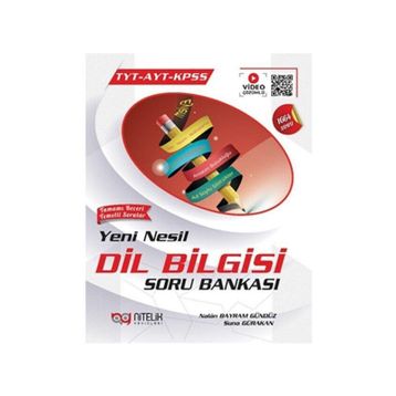 Nitelik Yayınları TYT AYT KPSS Dil Bilgisi Soru Bankası