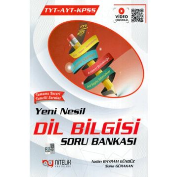 Nitelik Yayınları TYT AYT KPSS Dil Bilgisi Soru Bankası