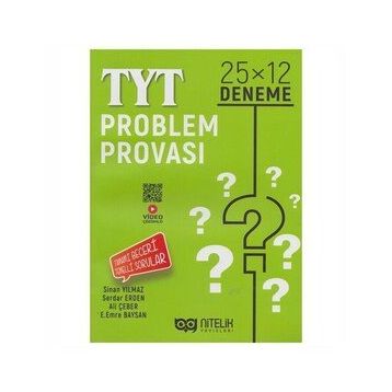 Nitelik Yayınları Tyt Problem Provası 25x12 Deneme