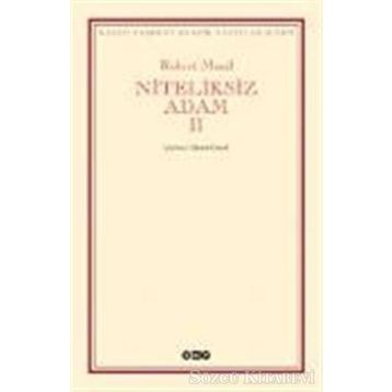 Niteliksiz Adam 2 - Robert Musil