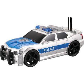 Nitro Speed Gri Polis Arabası 1:20 Sesli Işıklı