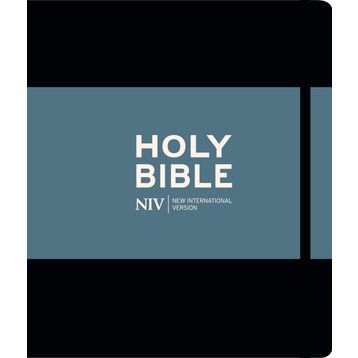 NIV Journalling Black Hardback Bible