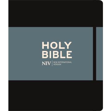 NIV Journalling Black Hardback Bible