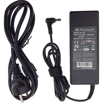 Nivatech BC-962 19V 4 74A Notebook Uyumlu Adaptör