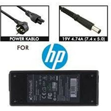 Nivatech BC912 For Hp 19V 4.74A 7.4*5.0 Notebook Adaptör