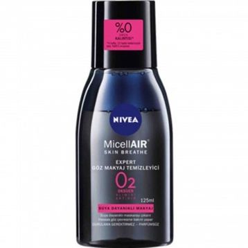 Nivea 125 ml Micellair Expert Çift Bazlı Göz & Makyaj Temizleyici